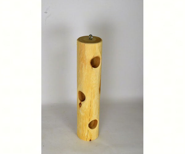 16-Inch Cedar Suet Post Log Feeder, Medium (STOV)