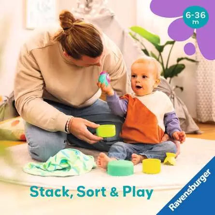 3-in-1 Stacking Cups, Bird's Nest