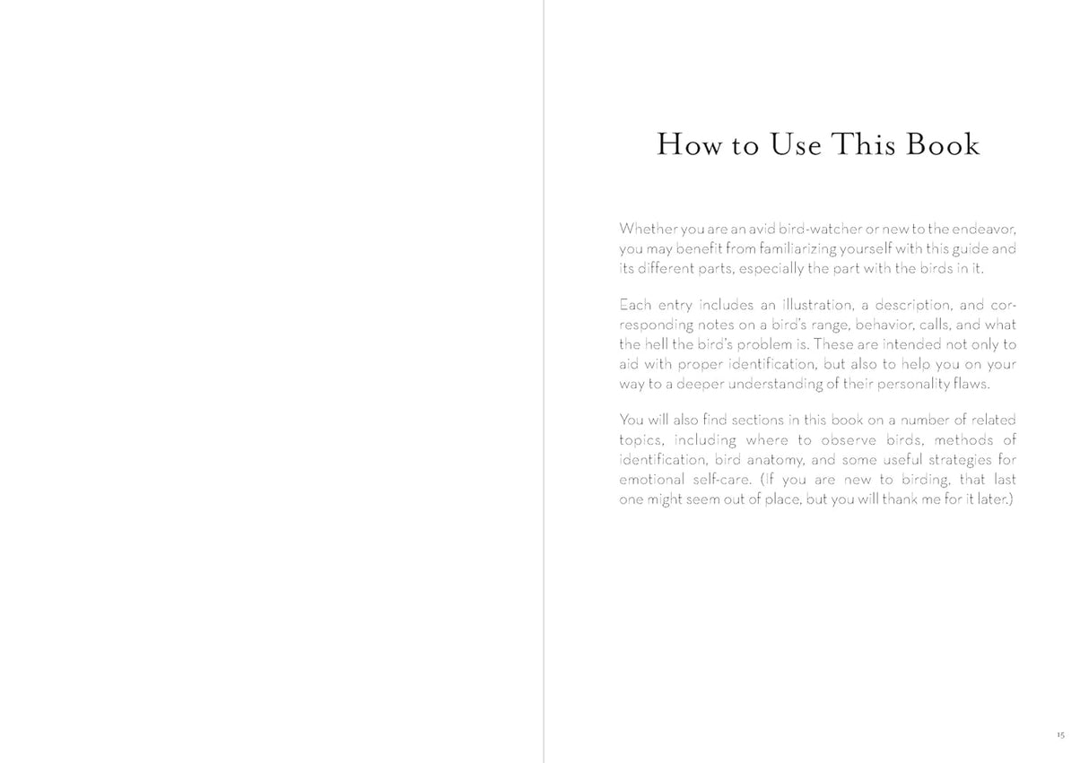 A Dumb Birds Field Guide to the Worst Birds Ever