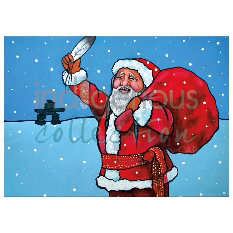 All Nations Santa Magnet