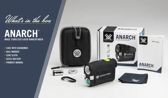 Anarch Image Stablized Golf Laser Rangefinder