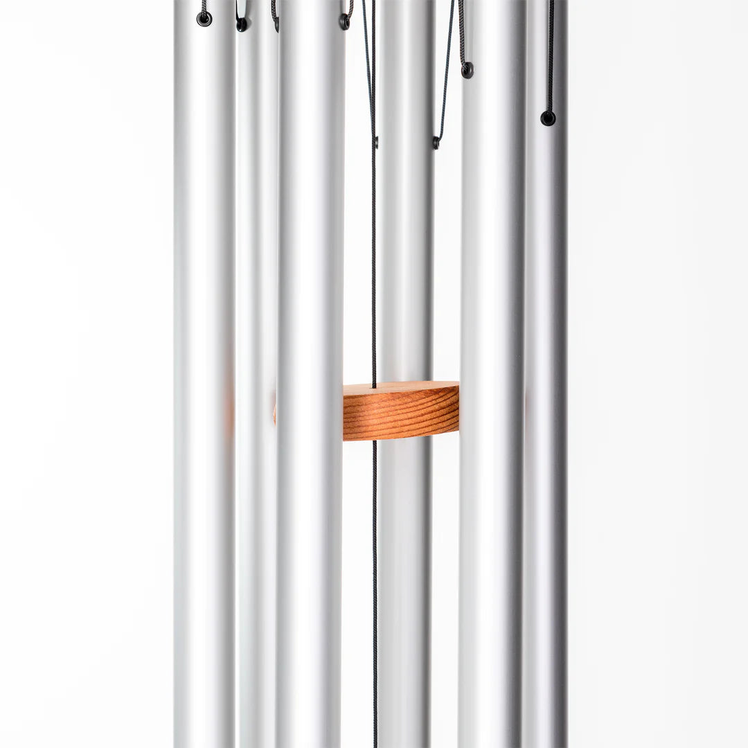 Arias 42-Inch Windchime (6 Tubes), Silver