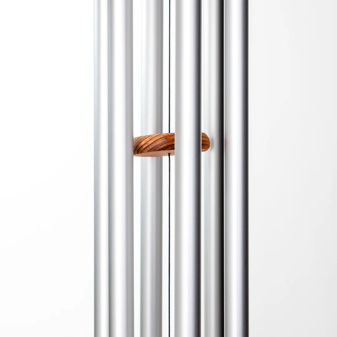 Arias 56-Inch Windchime (6 Tubes), Silver