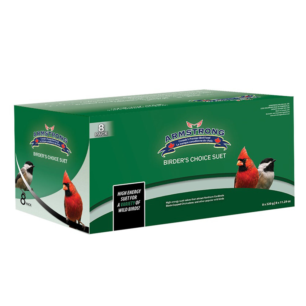 Armstrong Birder's Choice Suet Cake, 8pk