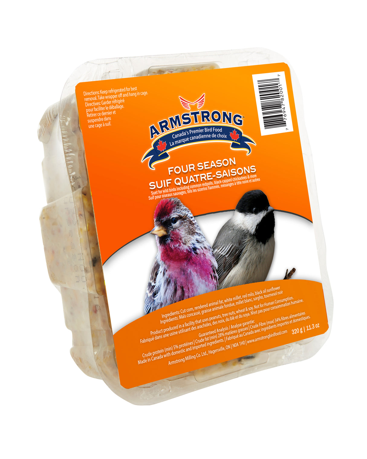 Armstrong Four Season Suet Cake, 320g