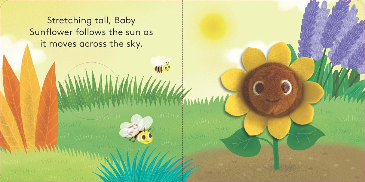 Baby Sunflower Finger Puppet Book