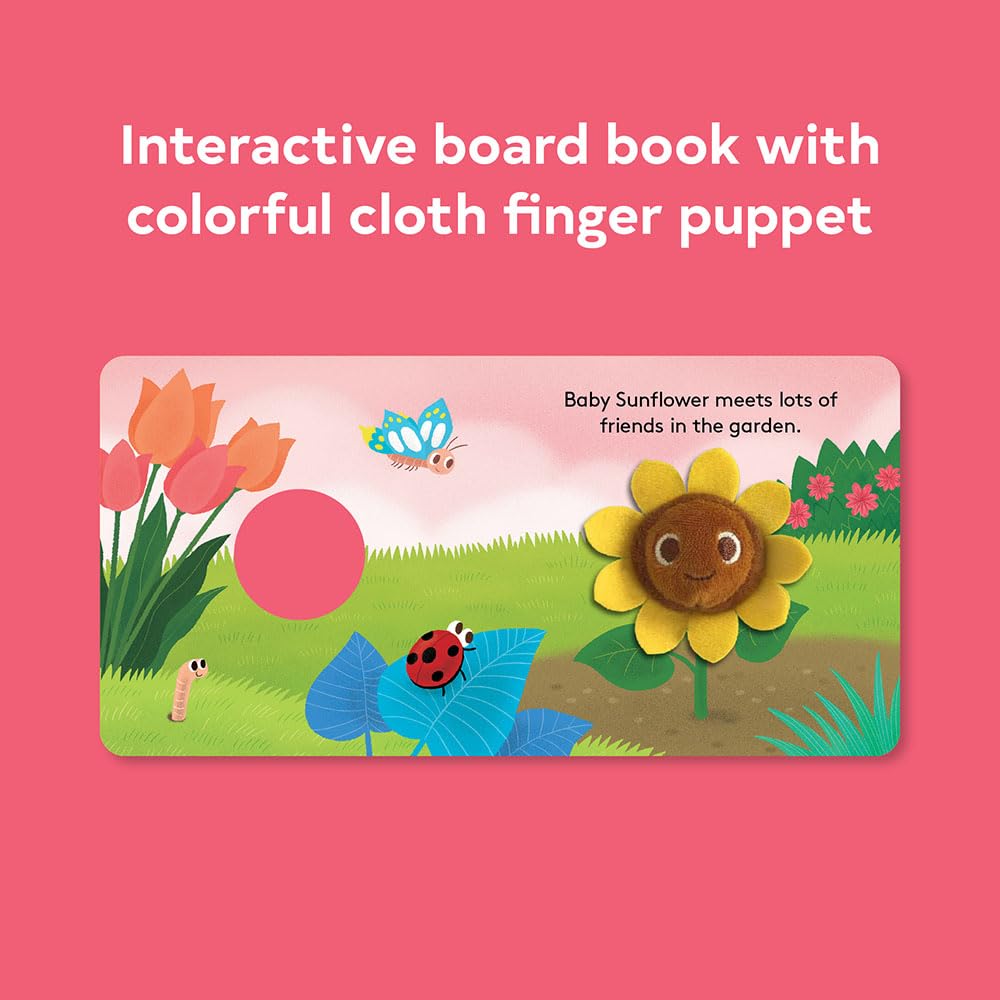 Baby Sunflower Finger Puppet Book