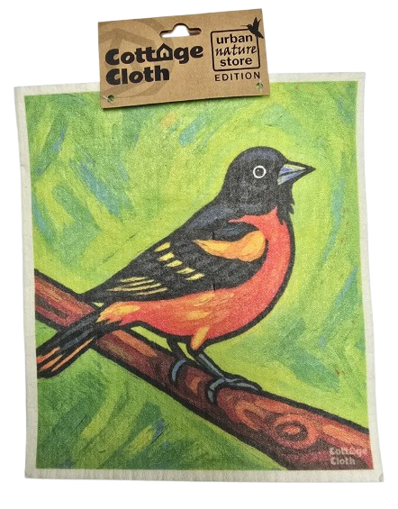 Baltimore Oriole Dish Cloth