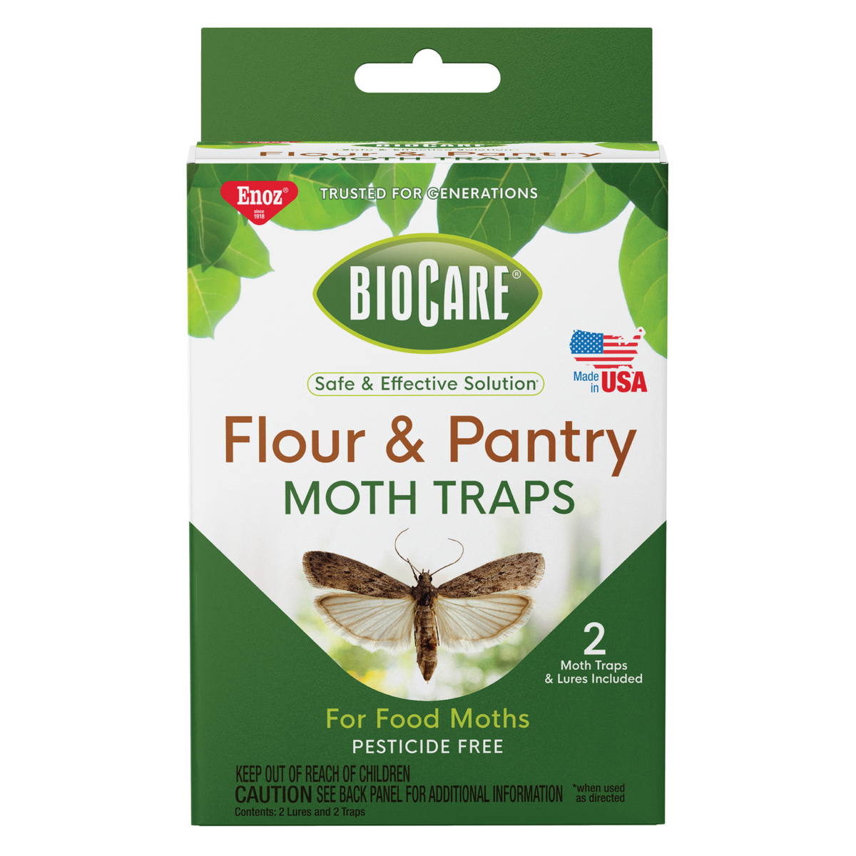 Dr. Killigan's Premium Pantry Moth Traps, 6 Count, Non-Toxic, Pheromones For Meal Moths - Foto 4