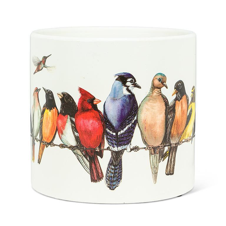 Birds On a Wire Planter, Large