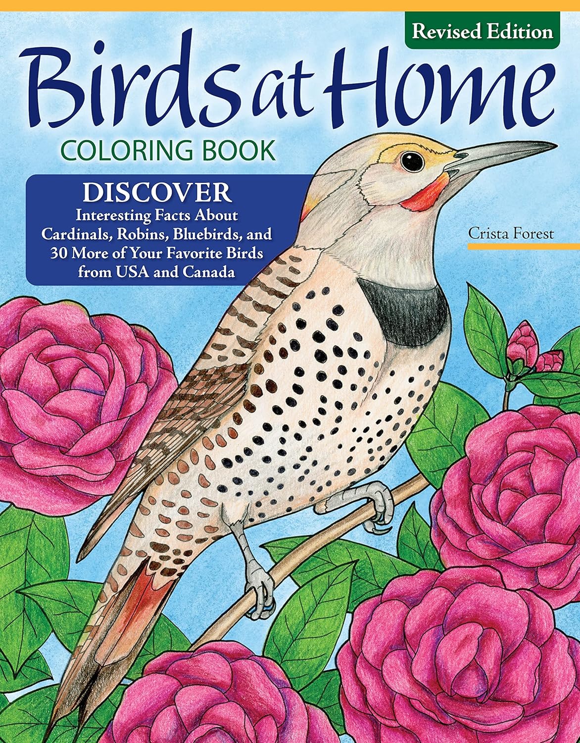 Birds at Home Coloring Book, Revised Edition