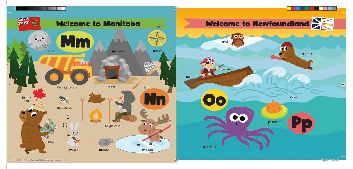 Canada ABC, Lift-the-Flap