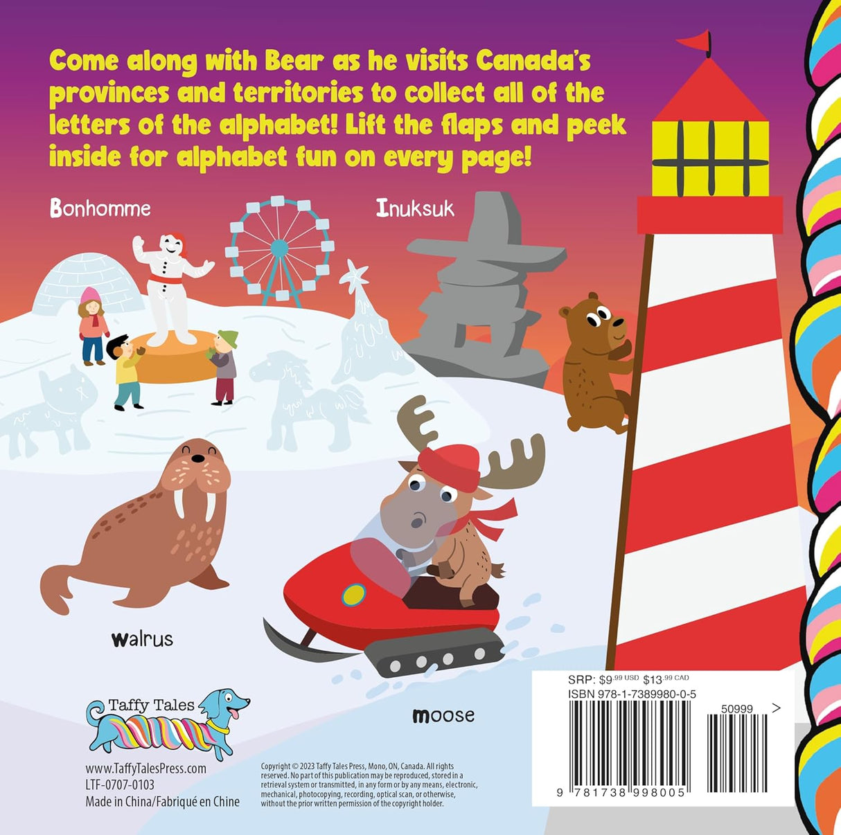 Canada ABC, Lift-the-Flap