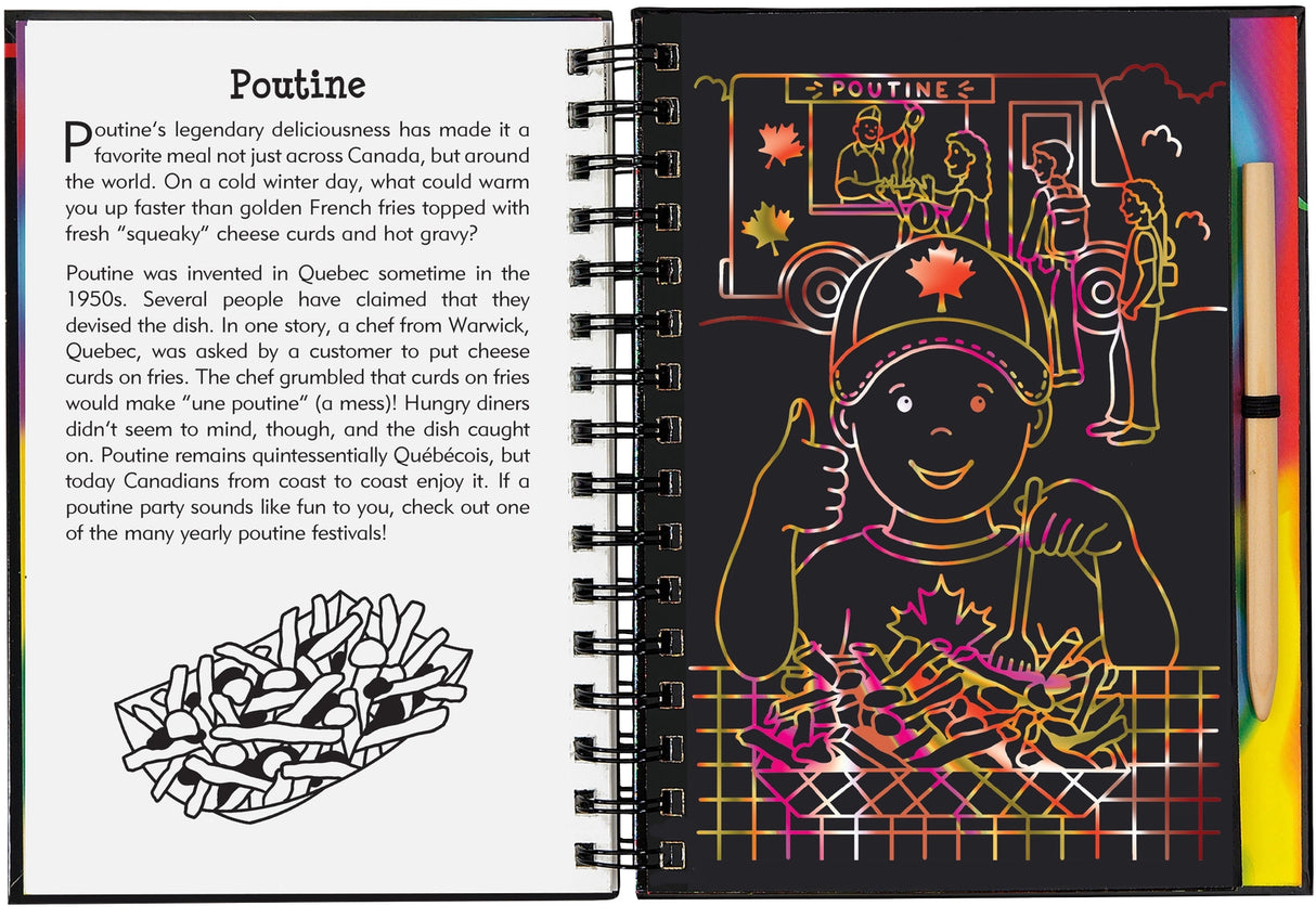 Canada Scratch and Sketch