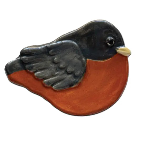 Ceramic Bird Dish, Robin