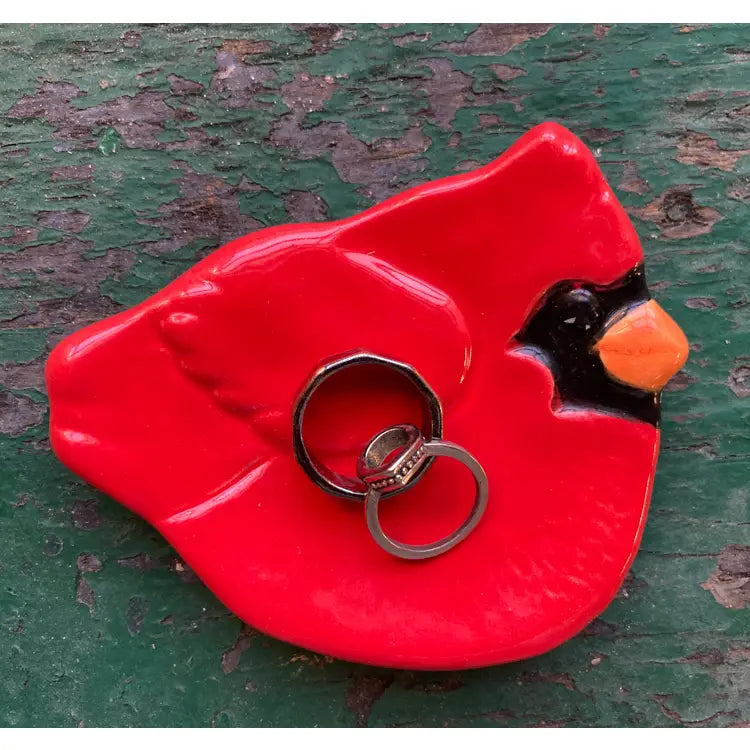 Ceramic Cardinal Dish