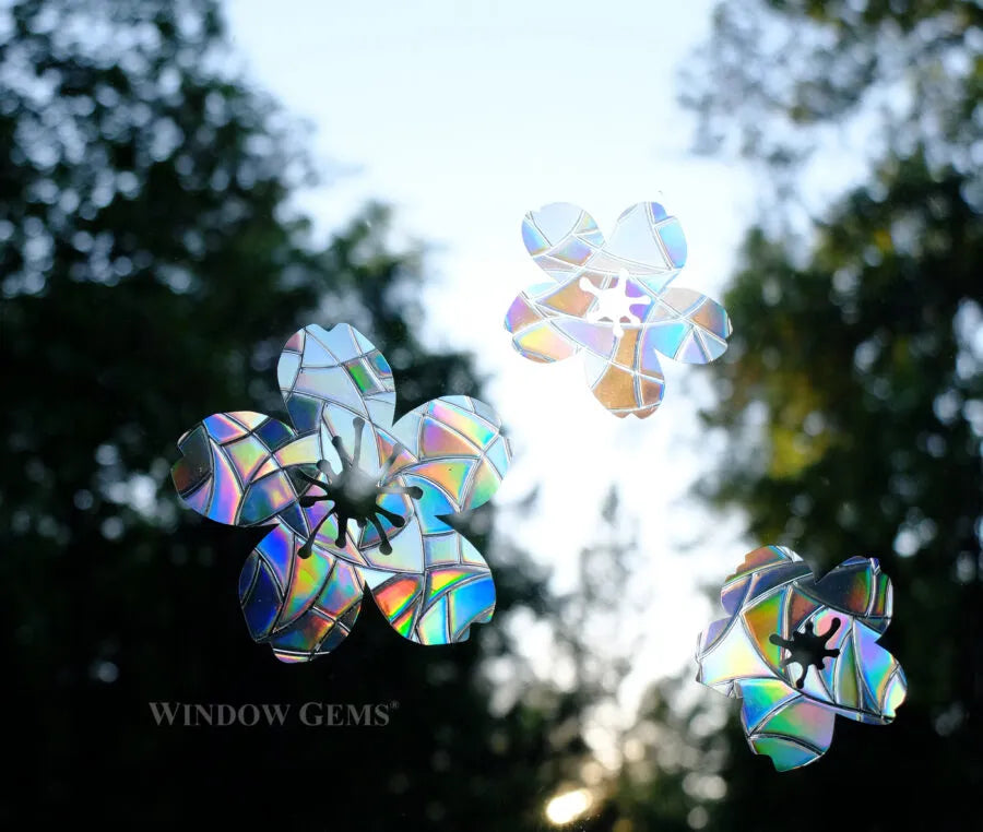 Cherry Blossoms Window Gems