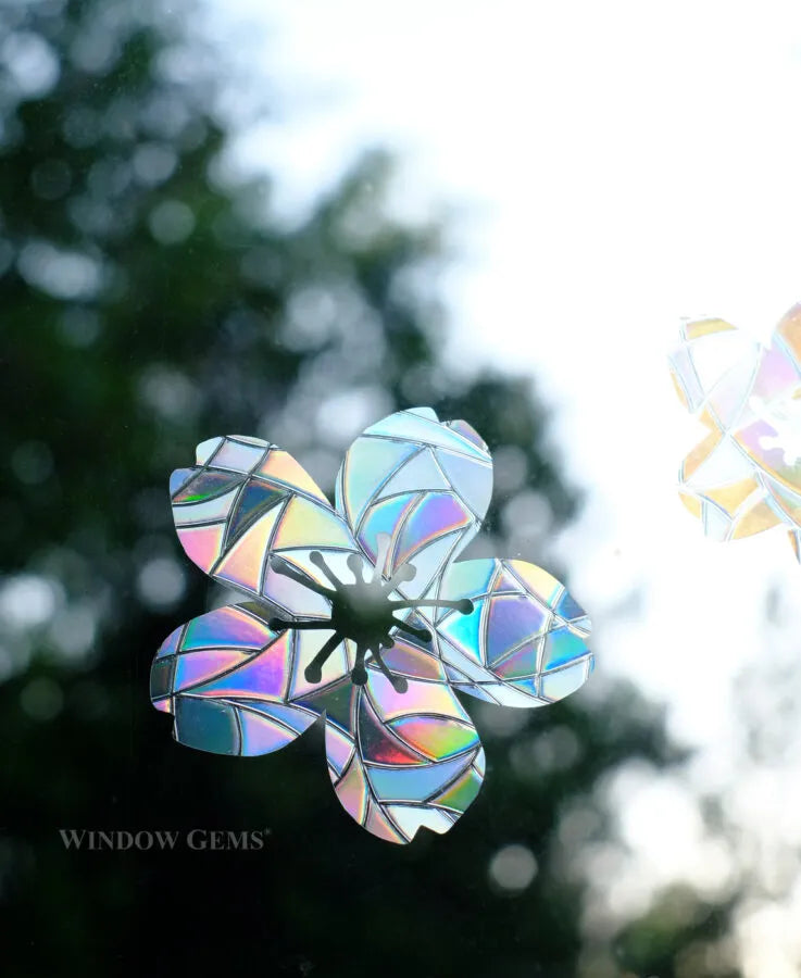 Cherry Blossoms Window Gems