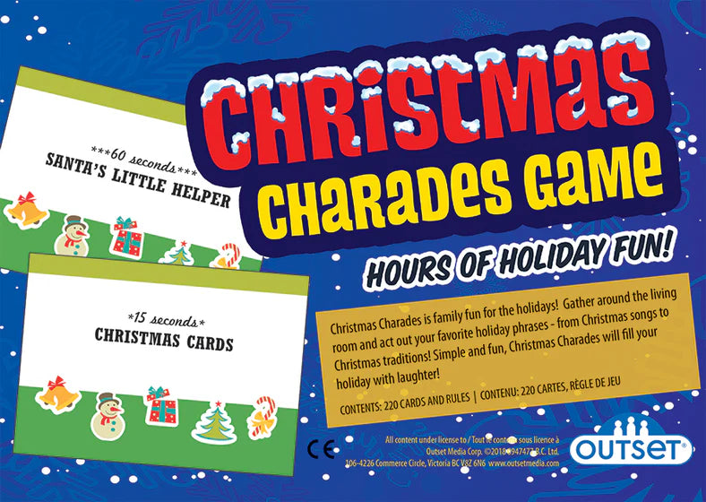 Christmas Charades Game