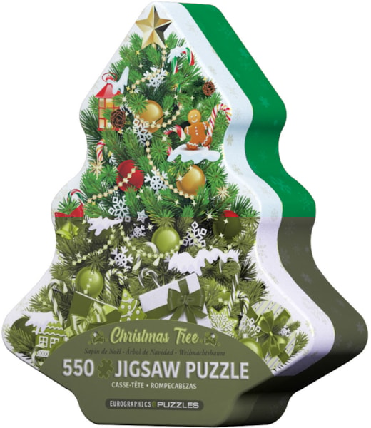 Christmas Tree Tin 550pc Puzzle