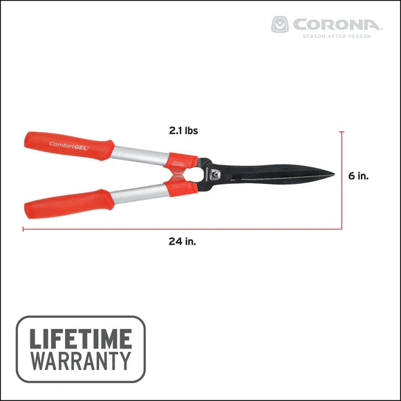 ComfortGEL Hedge Shears, 9 in. Blades, 13 in. Handles