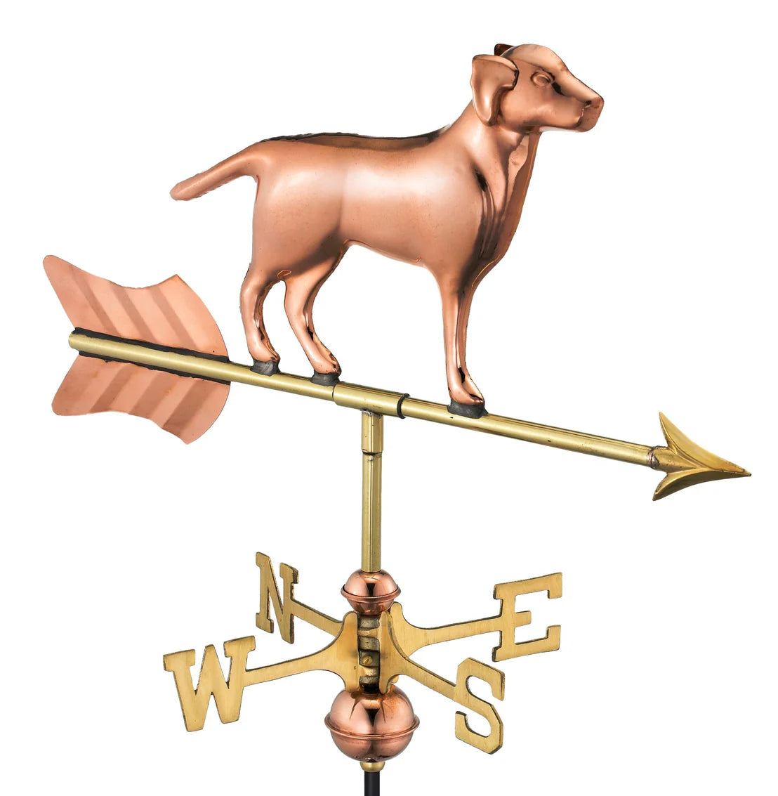 Cottage-Size Labrador Retriever Weathervane