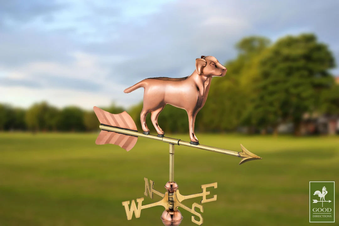 Cottage-Size Labrador Retriever Weathervane