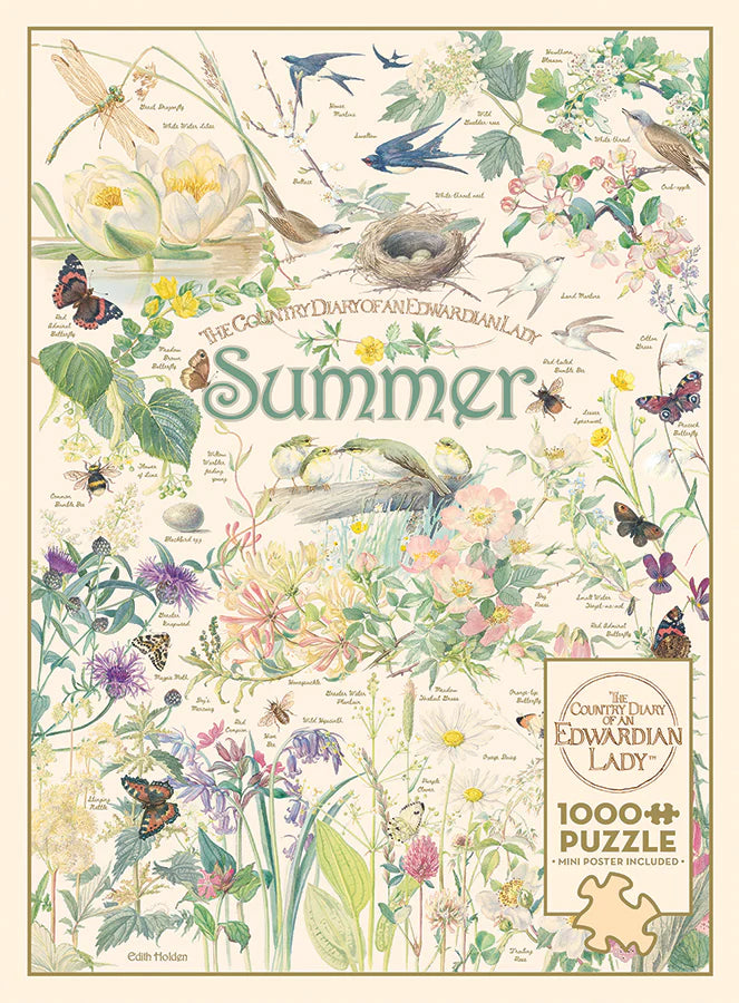 Country Diary Summer 1000pc Puzzle