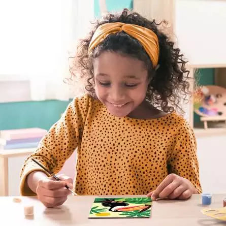 CreArt Toucan in Jungle, Painting by Numbers