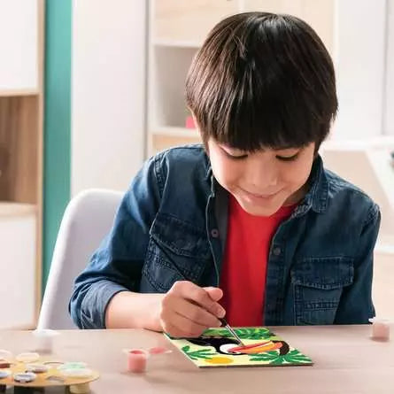 CreArt Toucan in Jungle, Painting by Numbers