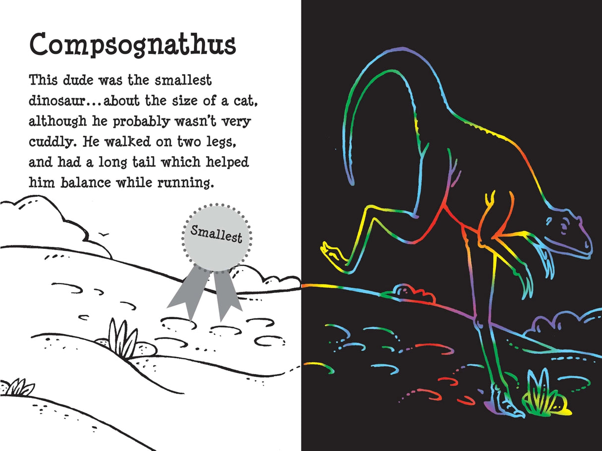 Dino Dudes Scratch and Sketch