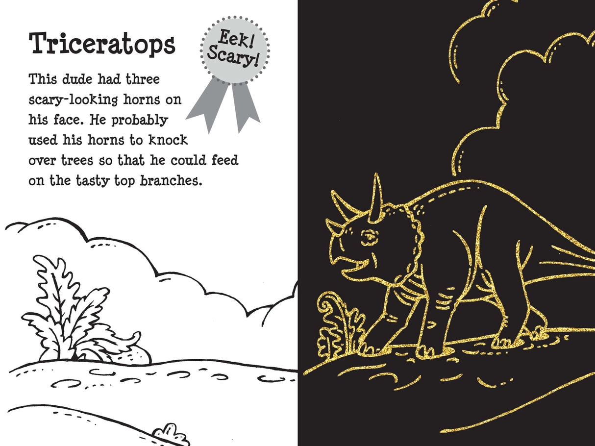 Dino Dudes Scratch and Sketch