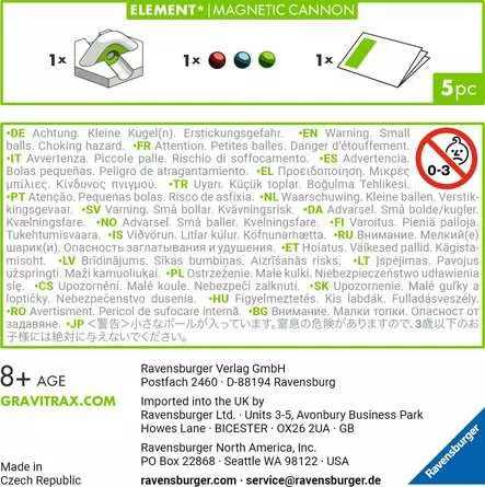 GraviTrax Magnetic Cannon, Marble Run Accessories