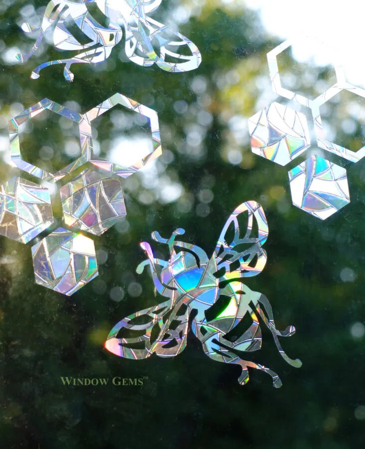 Honey Bee Window Gems