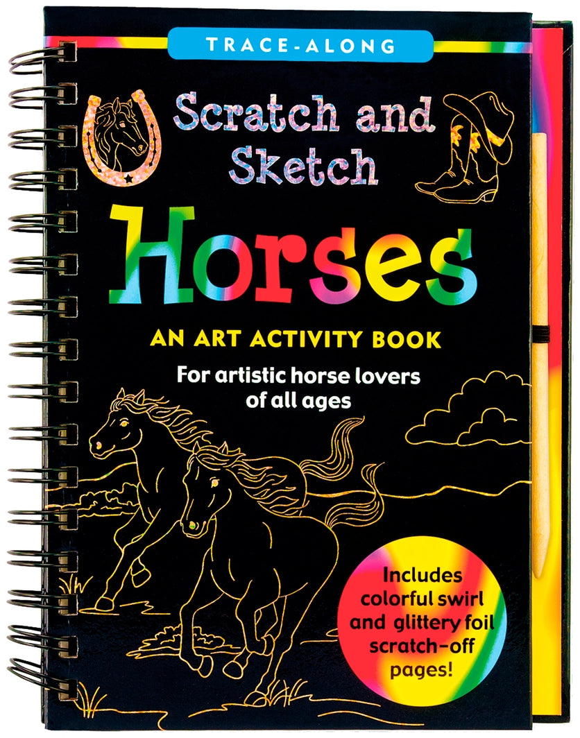 Horses Scratch and Sketch