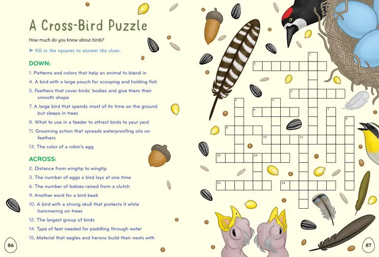 I Love Birds Activity Book