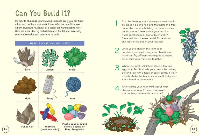 I Love Birds Activity Book