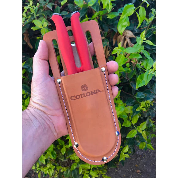 Leather Scabbard for Hand Pruners and Folding Saws