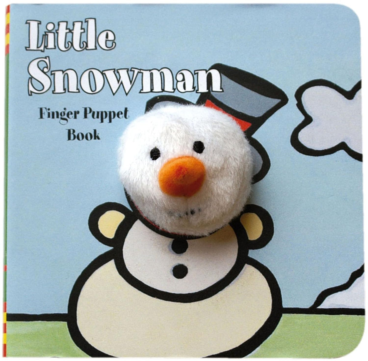 Little Snowman Finger Puppet Book