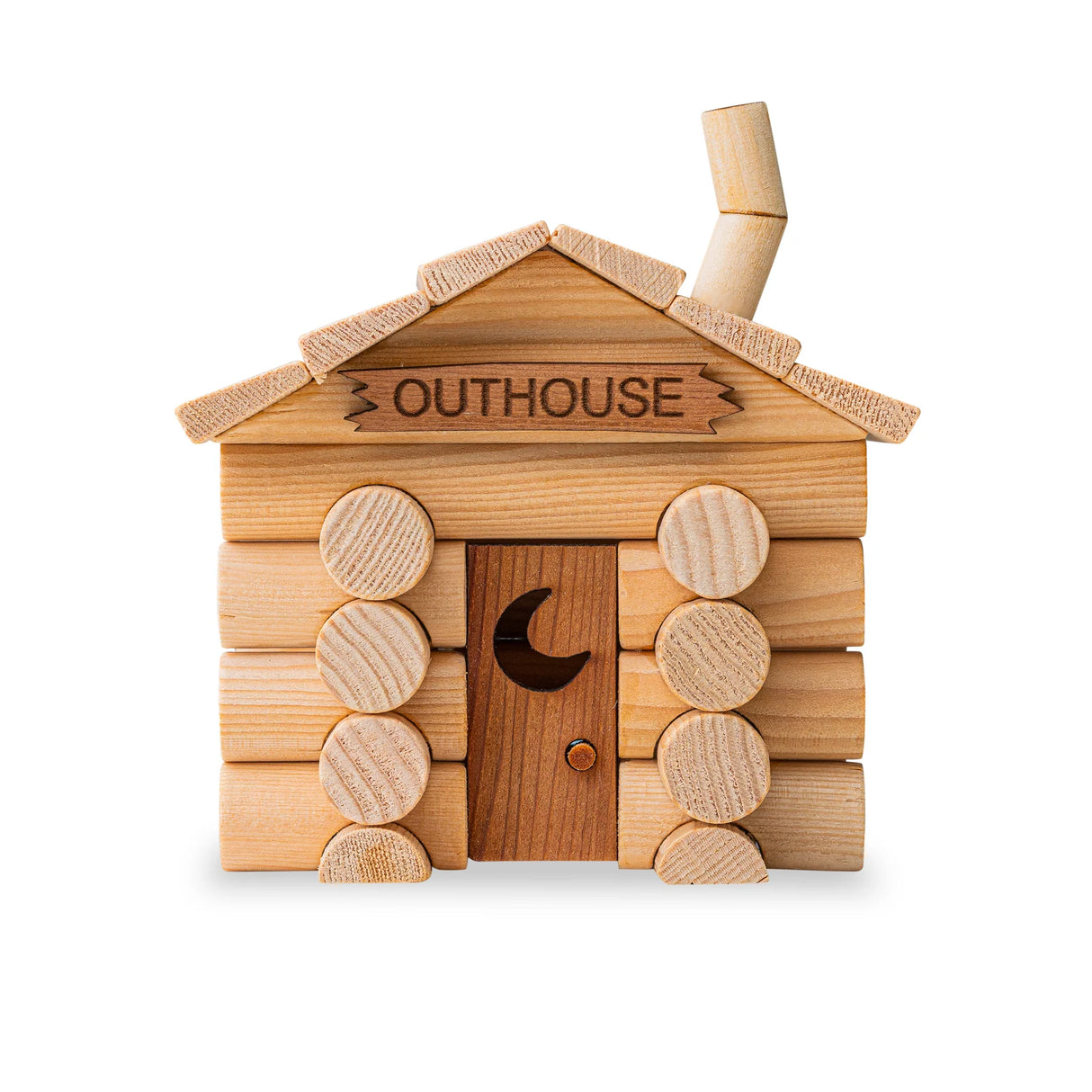 Log Cabin Outhouse