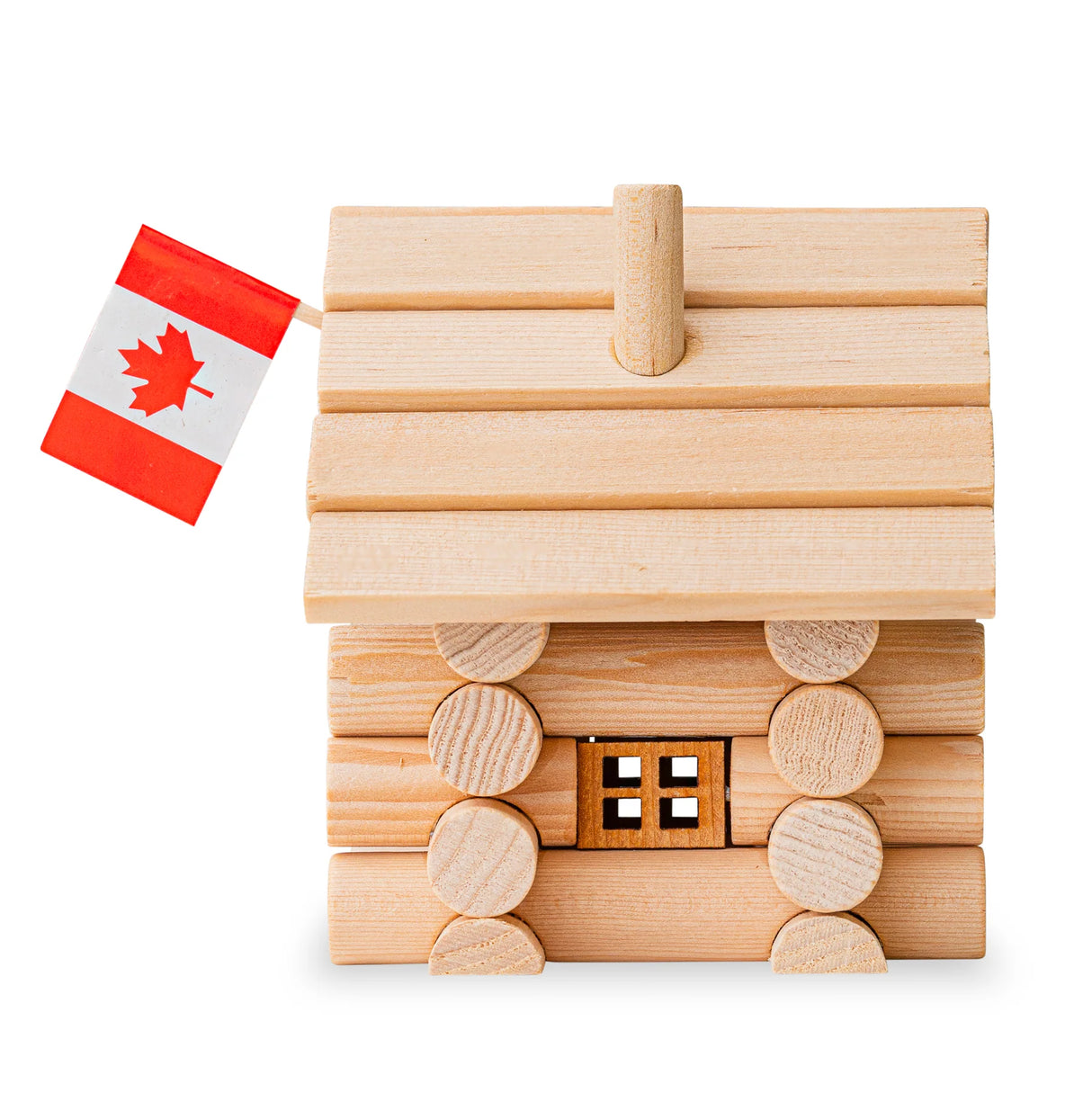 Log Cabin Prospector's Cabin Birdhouse