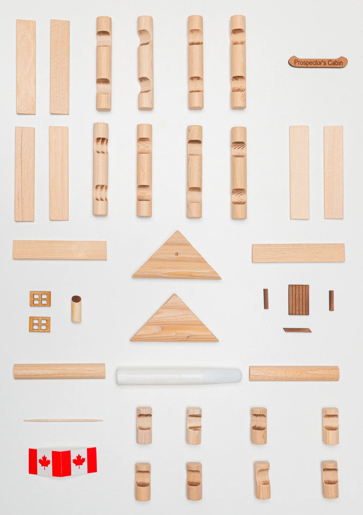 Log Cabin Prospector's Cabin Birdhouse