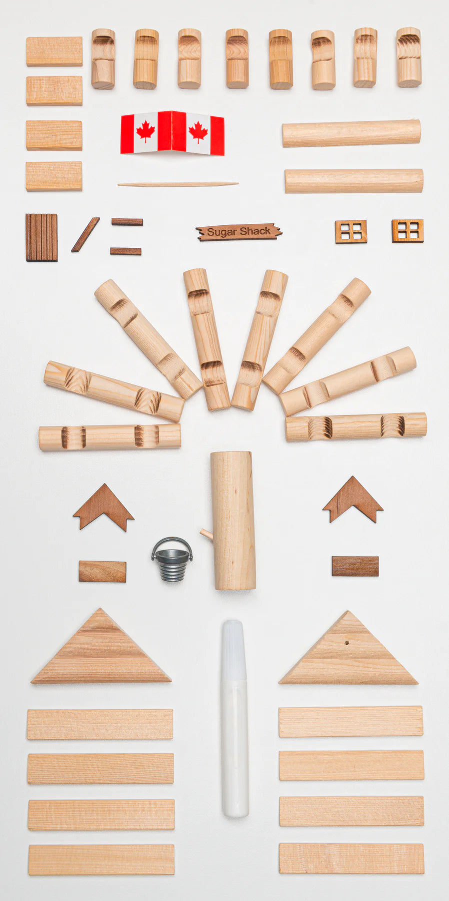 Log Cabin Sugar Shack Birdhouse