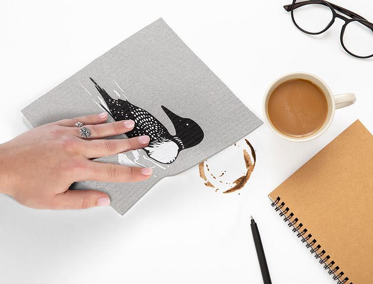 Loons Dishcloth