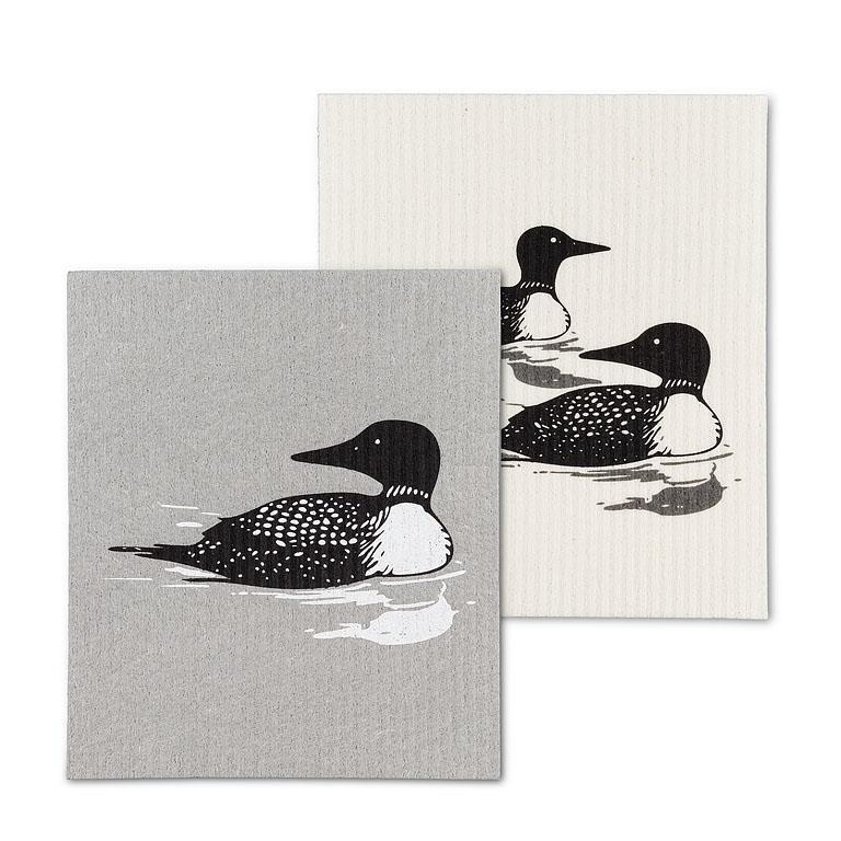 Loons Dishcloth