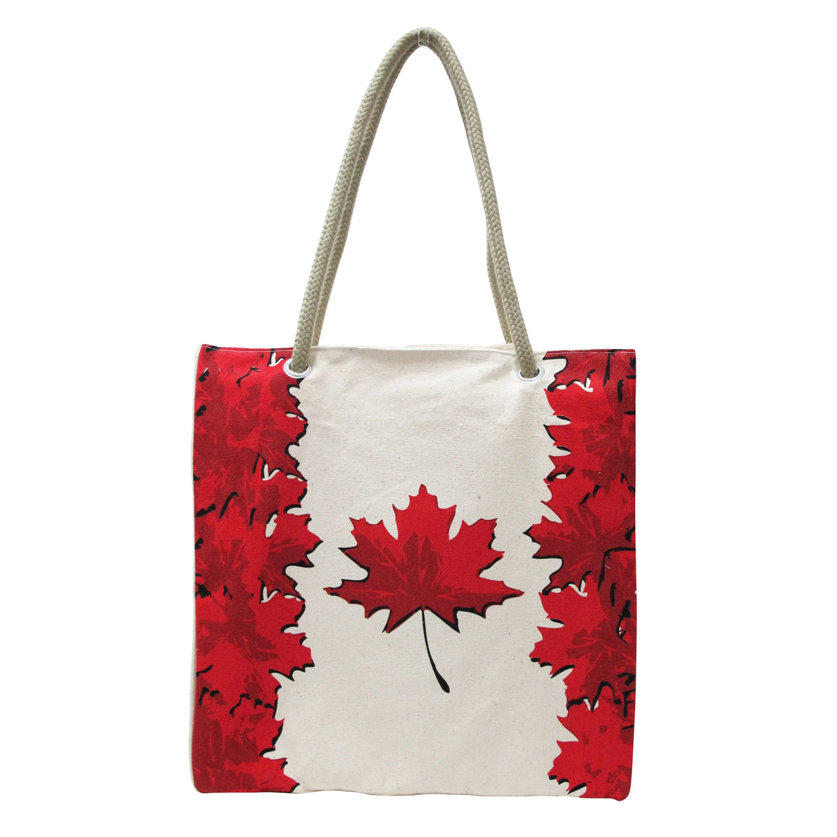 Maple Leaf Flag Cotton Eco Bag