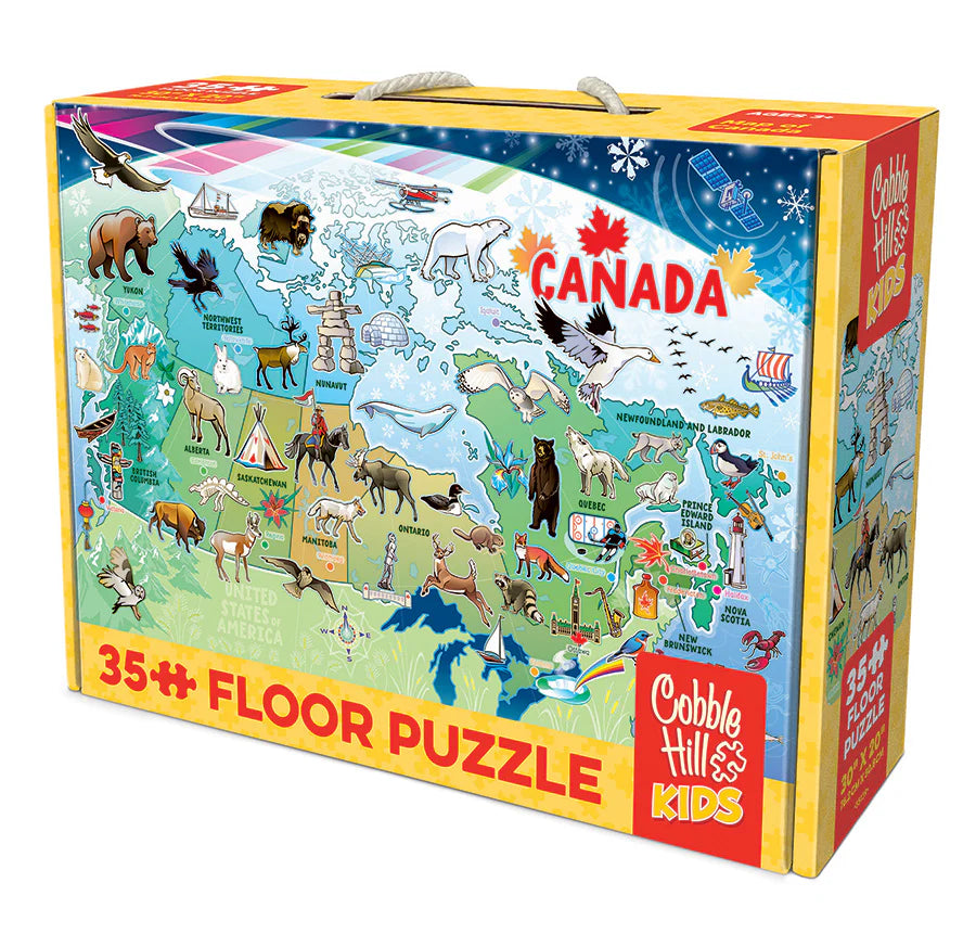Map of Canada 35pc Floor Puzzle
