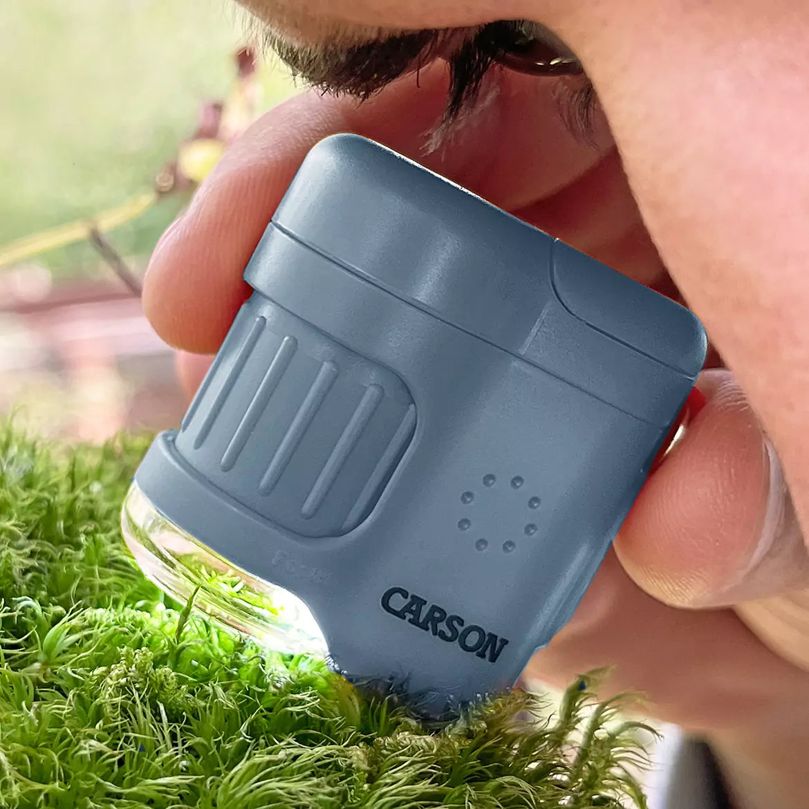 MicroMini Blue Built-In Flashlight with UV and LED Light