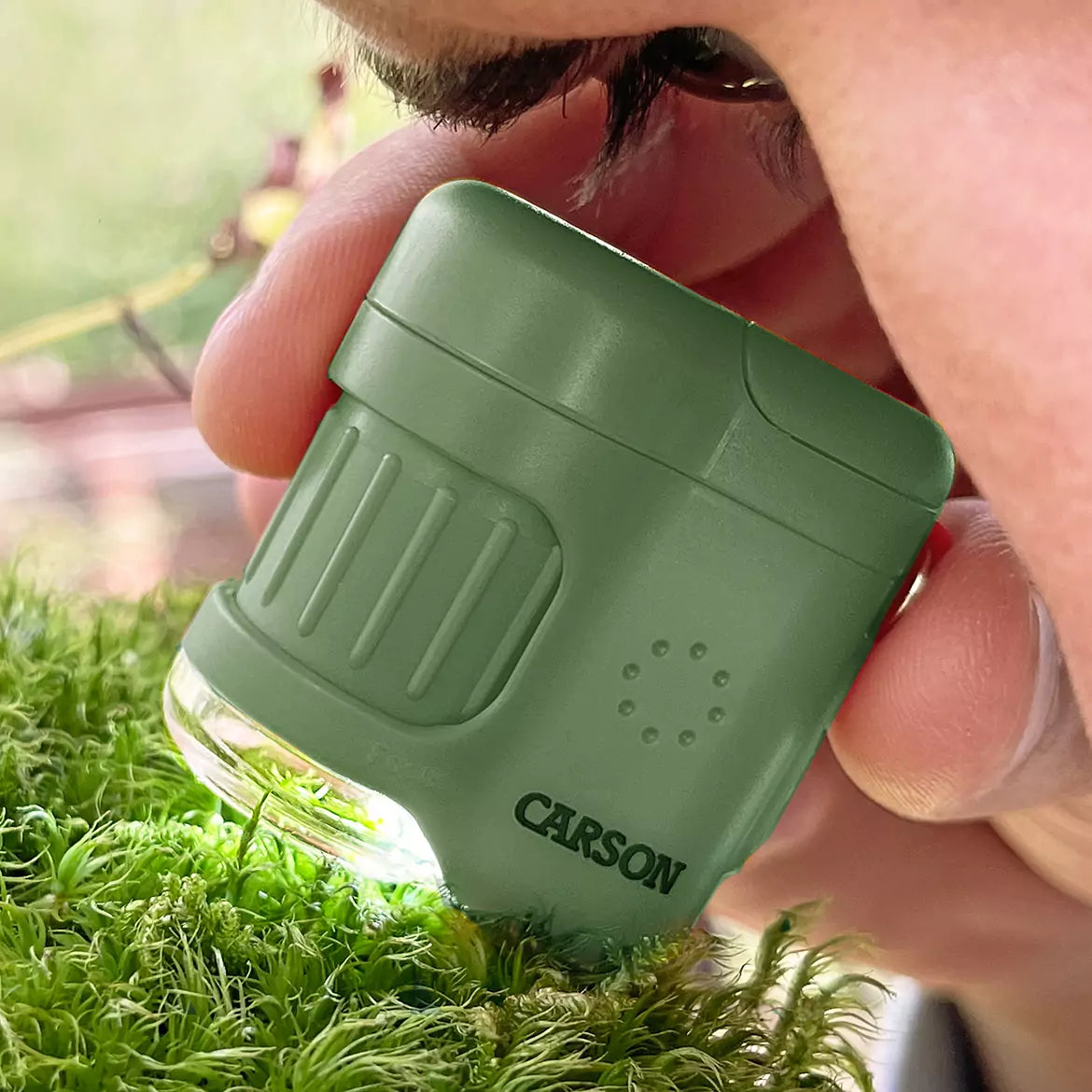 MicroMini Green Built-In Flashlight with UV and LED Light