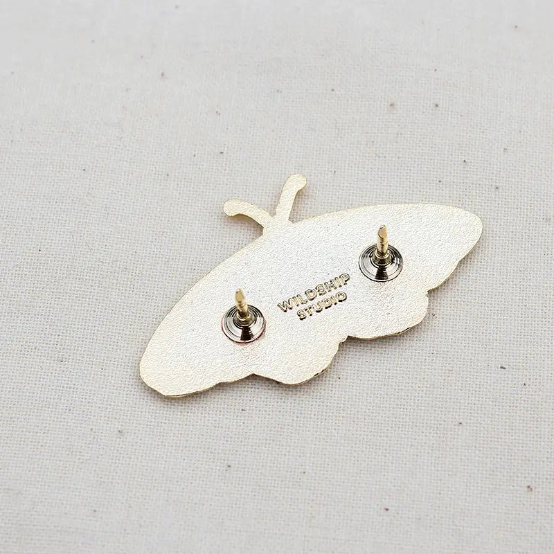 Monarch Butterfly Enamel Pin For Charity